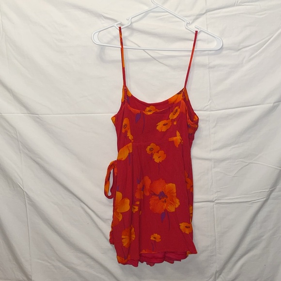 Cotton Candy LA | Mini Floral Wrap Dress | Size US 2 - Picture 2 of 3